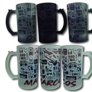 TARRO DE VIDRIO SATINADO MÁGICO