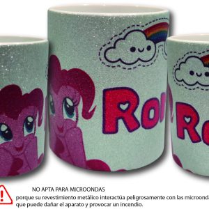 TAZA GLITTER (No apta para microondas)