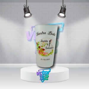 VASO CERVECERO SATINADO